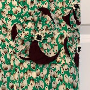 Anthropologie Dresses - Dress with Lilac pattern Anthropologie Dresses - Dress with Lilac pattern